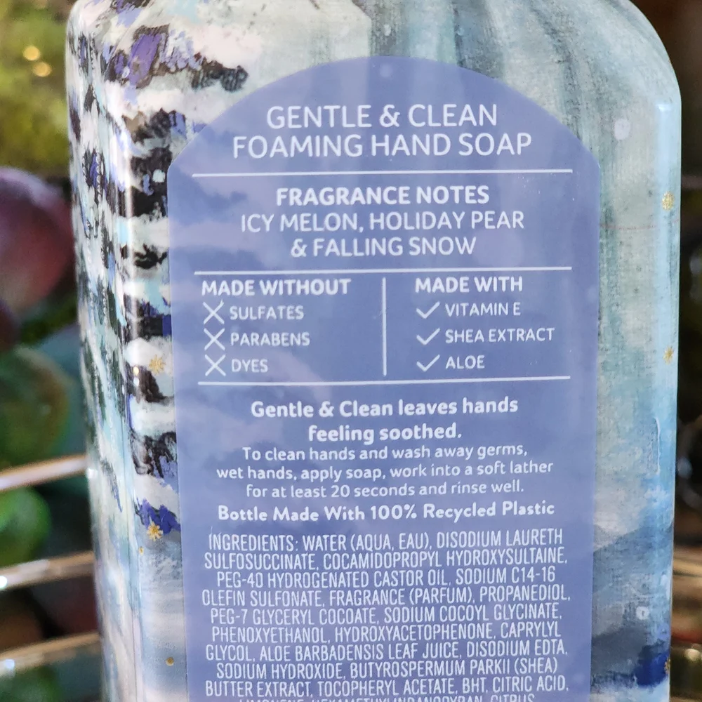 Fresh Sparkling Snow Foaming Hand Soap